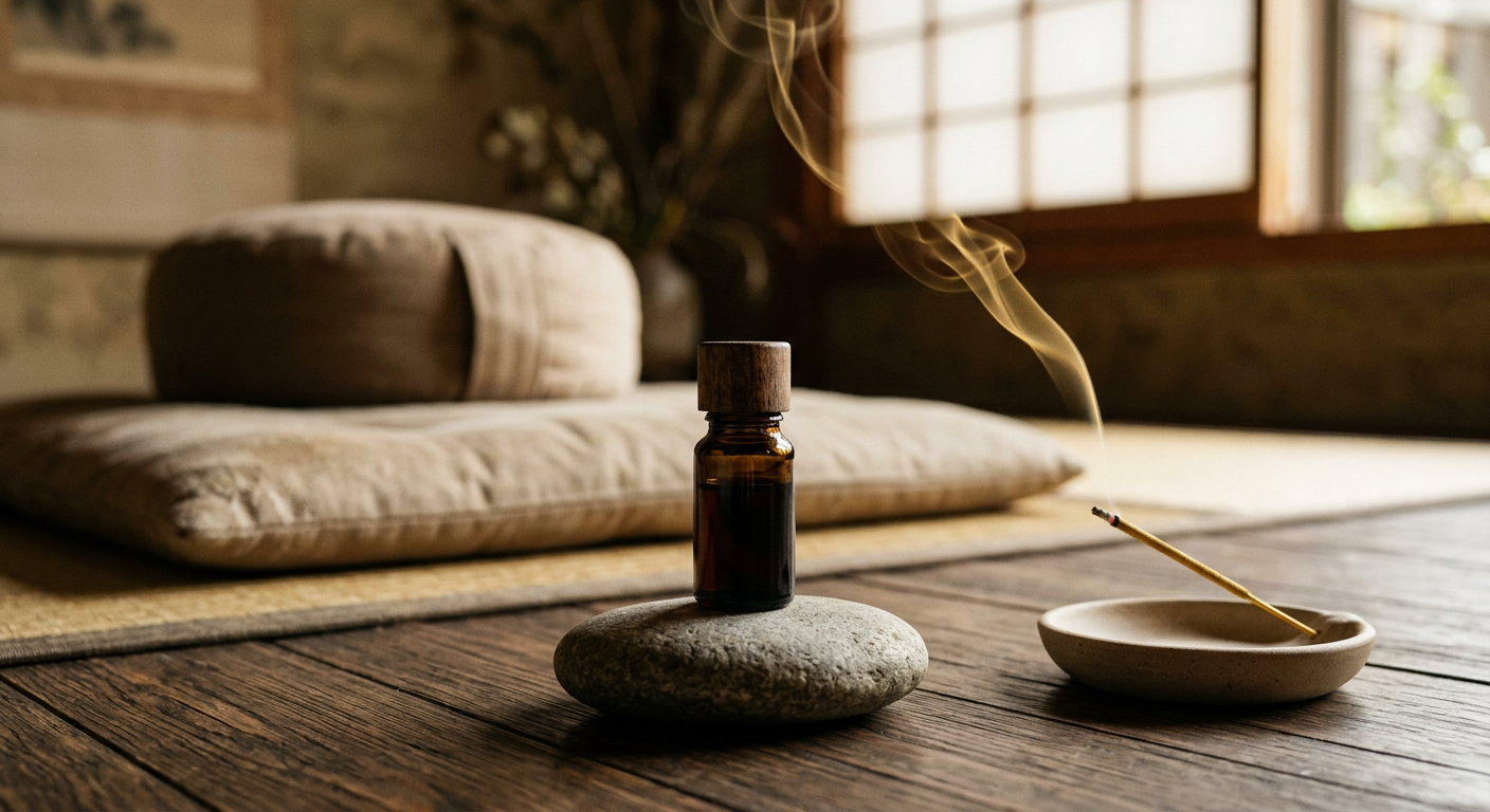 Huile de Oud pour la Méditation — Agarwood Pur, Huile Rituelle Sacrée, Expédié depuis la France par Woudya